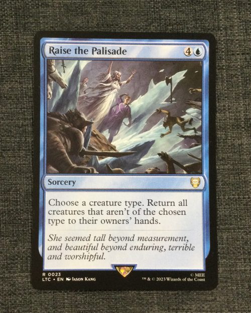 Raise the Palisade - MTG Proxy Commander: The Lord of the Rings: Tales of Middle-earth