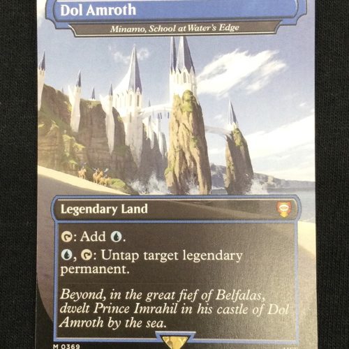 Dol Amroth - Minamo, School at Water's Edge - MTG Proxy Commander: The Lord of the Rings: Tales of Middle-earth