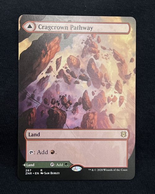 Cragcrown Pathway (Borderless) - MTG Proxy Zendikar Rising