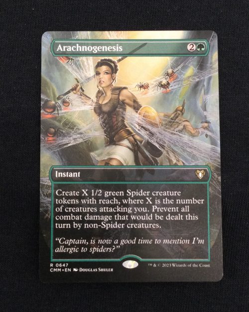 Arachnogenesis (Borderless) - MTG Proxy Commander Masters