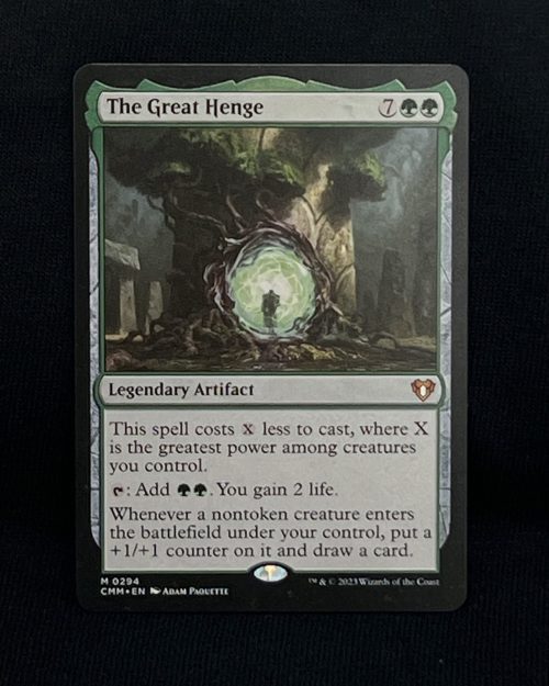 The Great Henge - MTG Proxy Commander Masters