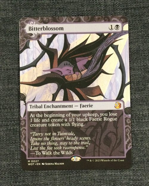 Bitterblossom - MTG Proxy Wilds of Eldraine: Enchanting Tales