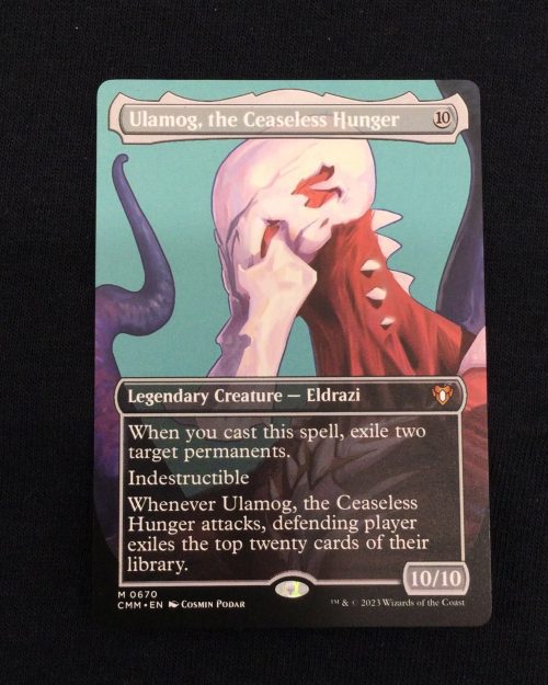 Ulamog, the Ceaseless Hunger (Borderless) - MTG Proxy Commander Masters