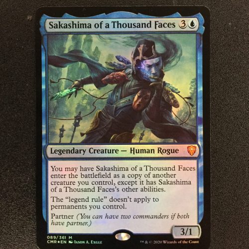Sakashima of a Thousand Faces (FOIL) - MTG Proxy Commander Drop Series
