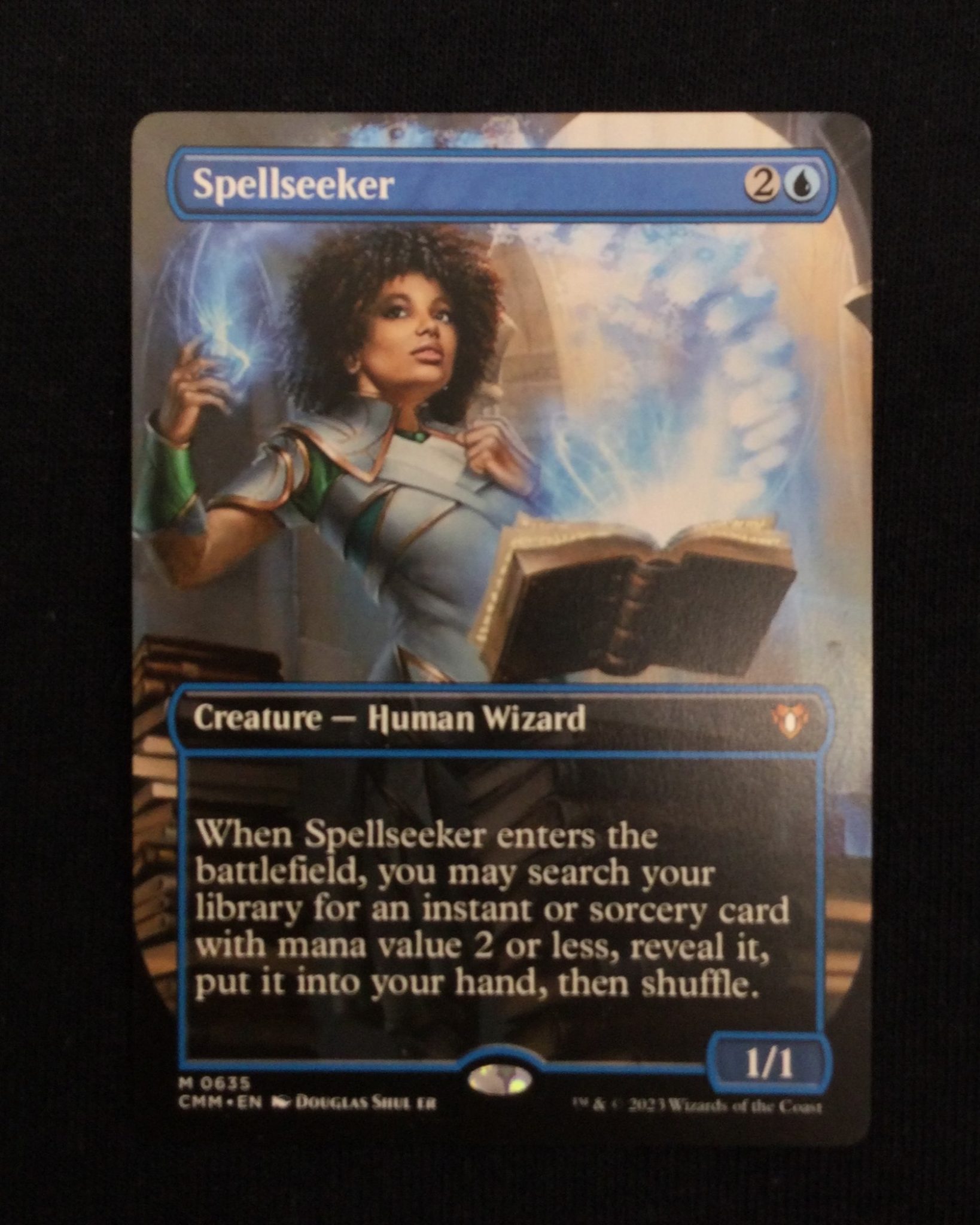 Spellseeker (Borderless) - MTG Proxy Commander Masters - Proxy MTG