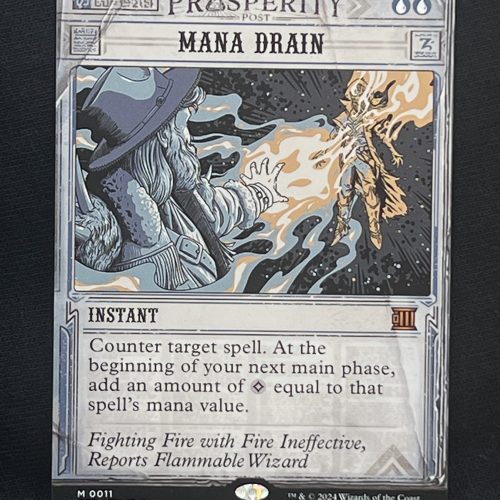 Mana Drain - MTG Proxy Outlaws of Thunder Junction: Breaking News