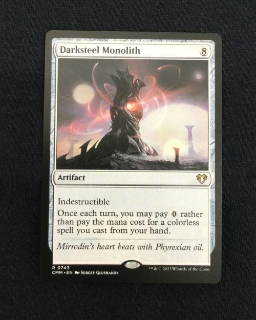 Darksteel Monolith - MTG Proxy Commander Masters