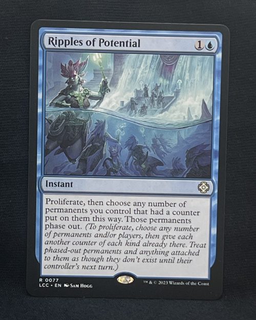 Ripples of Potential - MTG Proxy Commander: The Lost Caverns of Ixalan