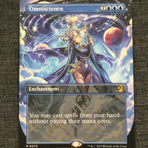 Omniscience (Anime Borderless) - MTG Proxy Wilds of Eldraine: Enchanting Tales