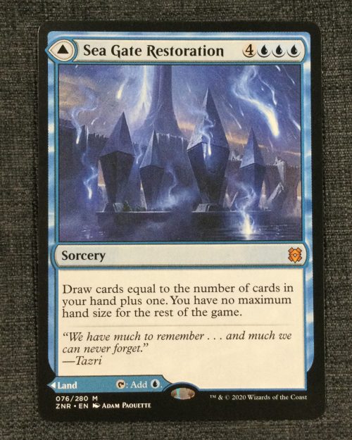 Sea Gate Restoration - MTG Proxy Zendikar Rising