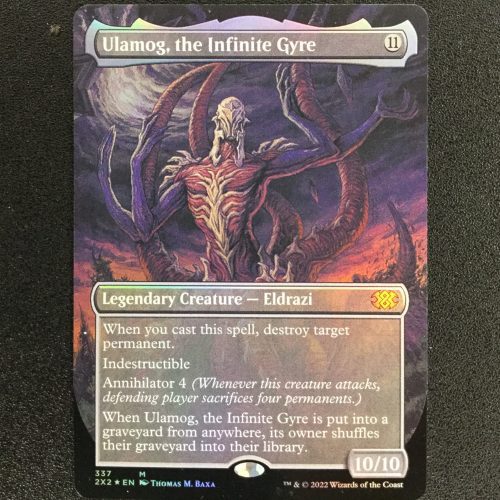 Ulamog, the Infinite Gyre (FOIL Borderless) - MTG Proxy Double Masters 2022