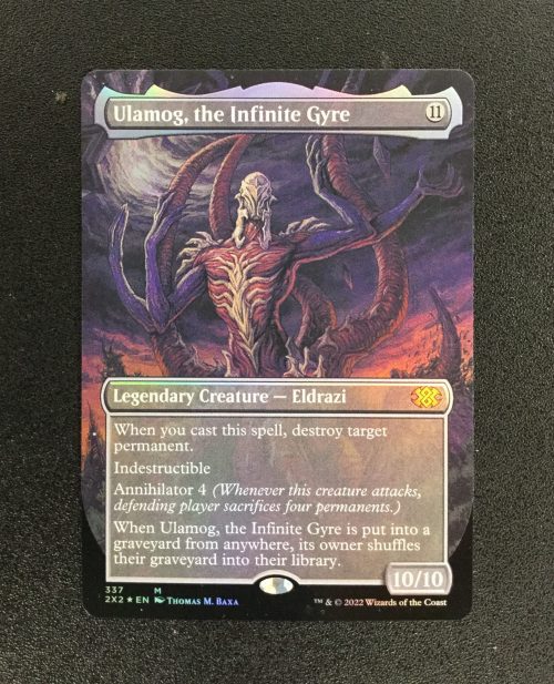 Ulamog, the Infinite Gyre (FOIL Borderless) - MTG Proxy Double Masters 2022