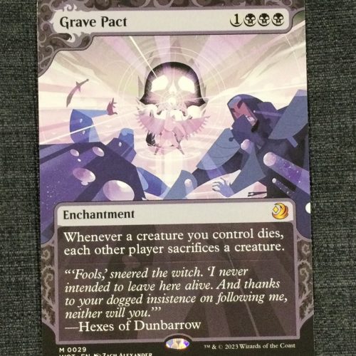Grave Pact - MTG Proxy Wilds of Eldraine: Enchanting Tales