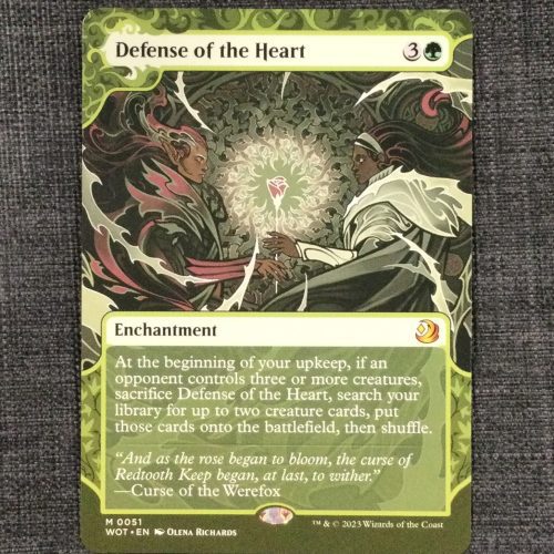 Defense of the Heart - MTG Proxy Wilds of Eldraine: Enchanting Tales