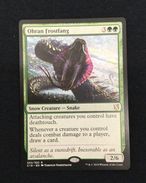 Ohran Frostfang - MTG Proxy Commander 2019