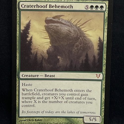 Craterhoof Behemoth - MTG Proxy Avacyn Restored