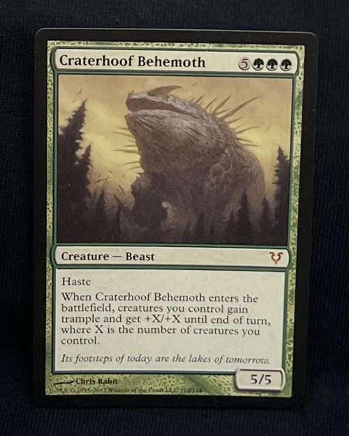 Craterhoof Behemoth - MTG Proxy Avacyn Restored