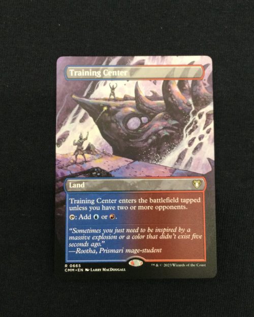 Training Center (Borderless) - MTG Proxy Commander Masters
