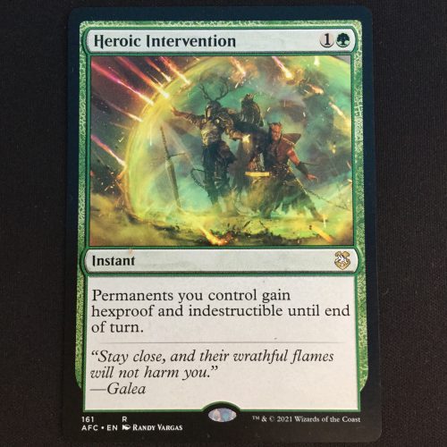 Heroic Intervention - MTG Proxy Commander: Adventures in the Forgotten Realms