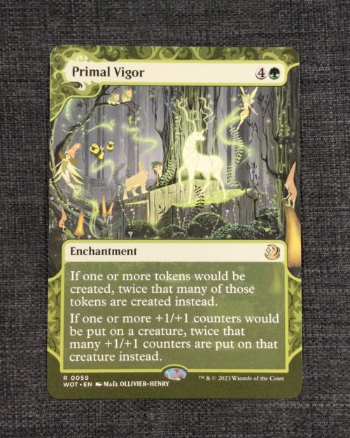 Primal Vigor - MTG Proxy Wilds of Eldraine: Enchanting Tales