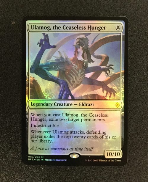 Ulamog, the Ceaseless Hunger (FOIL) - MTG Proxy Battle for Zendikar