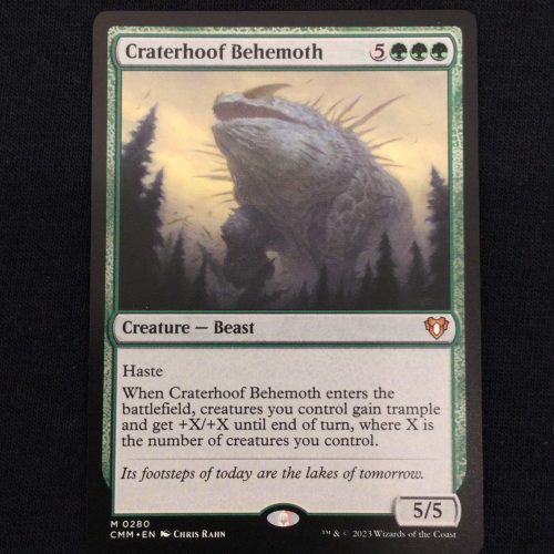 Craterhoof Behemoth - MTG Proxy Commander Masters