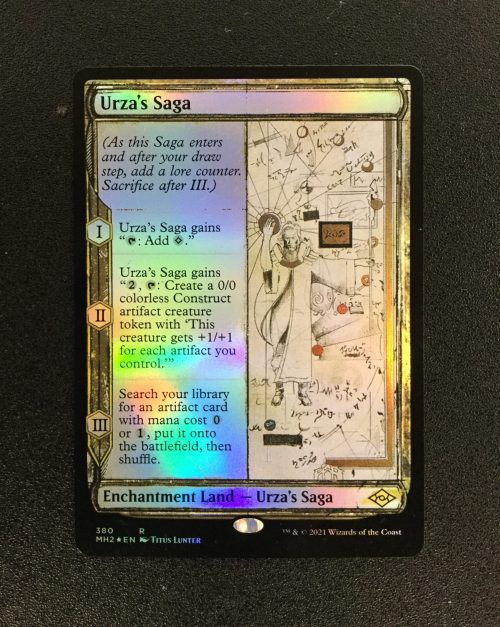 Urza's Saga (FOIL Showcase) - MTG Proxy Modern Horizons 2