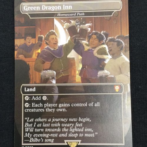 Green Dragon Inn - Homeward Path - MTG Proxy Commander: The Lord of the Rings: Tales of Middle-earth