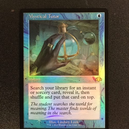 Mystical Tutor (FOIL Retro Frame) - MTG Proxy Dominaria Remastered