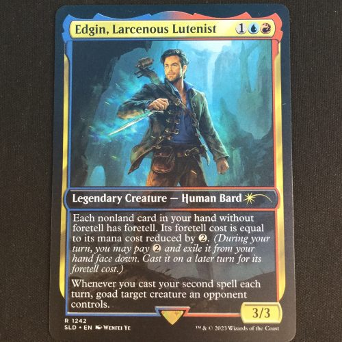 Edgin, Larcenous Lutenist - MTG Proxy SLD