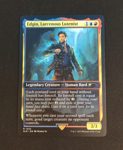 Edgin, Larcenous Lutenist - MTG Proxy SLD