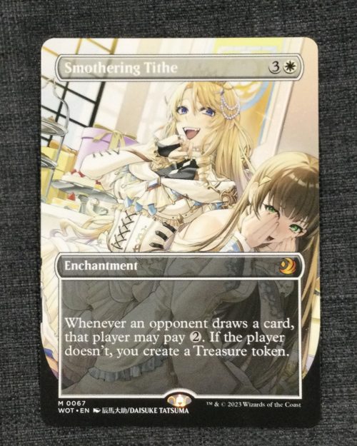 Smothering Tithe (Anime Borderless) - MTG Proxy Wilds of Eldraine: Enchanting Tales