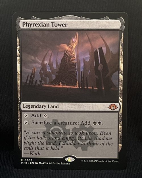 Phyrexian Tower - MTG Proxy Modern Horizons 3