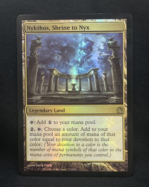 Nykthos, Shrine to Nyx (FOIL) - MTG Proxy Theros
