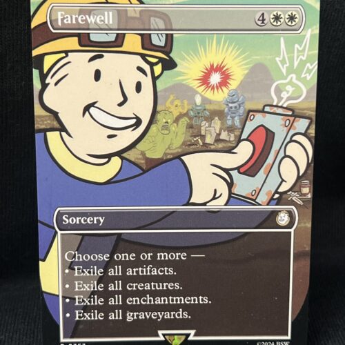 Farewell (Borderless) – MTG Proxy Universes Beyond: Fallout