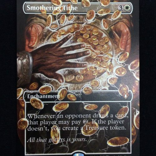 Smothering Tithe (Borderless) - MTG Proxy Commander Masters