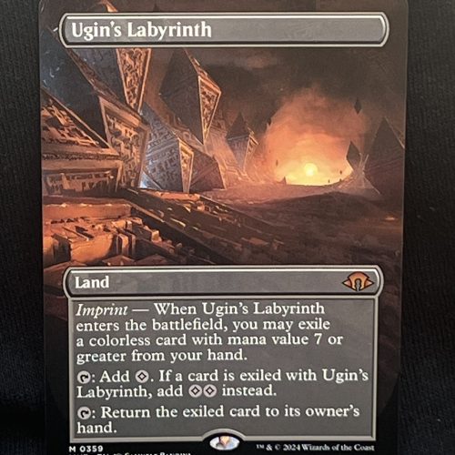 Ugin's Labyrinth (Borderless) - MTG Proxy Modern Horizons 3