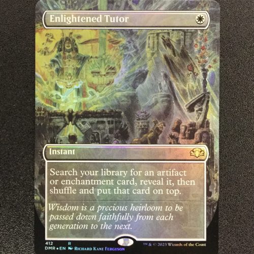 Enlightened Tutor (FOIL Borderless) - MTG Proxy Dominaria Remastered