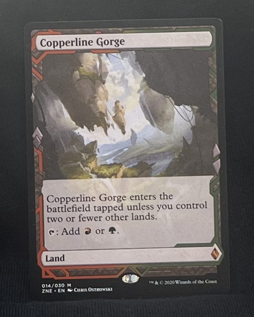 Copperline Gorge - MTG Proxy Zendikar Rising Expeditions