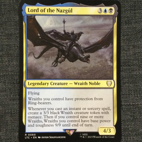 Lord of the Nazgul - MTG Proxy Commander: The Lord of the Rings: Tales of Middle-earth