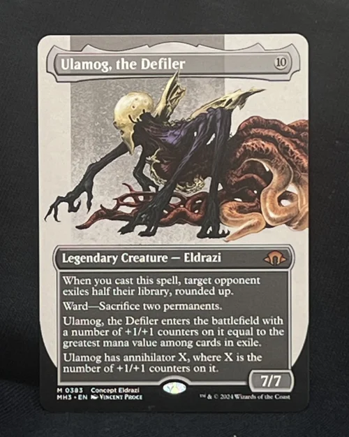 Ulamog, the Defiler (Borderless) - MTG Proxy Modern Horizons 3