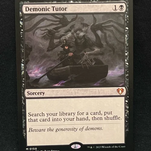 Demonic Tutor - MTG Proxy Commander Masters