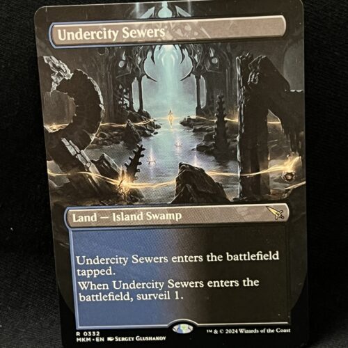 Undercity Sewers (Borderless) - MTG Proxy Murders at Karlov Manor