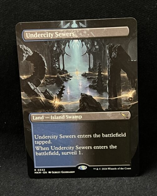 Undercity Sewers (Borderless) - MTG Proxy Murders at Karlov Manor