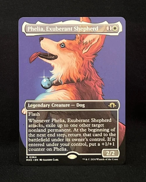 Phelia, Exuberant Shepherd (Borderless) - MTG Proxy Modern Horizons 3