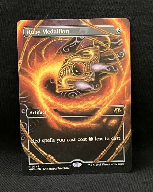 Ruby Medallion (Borderless) - MTG Proxy Modern Horizons 3