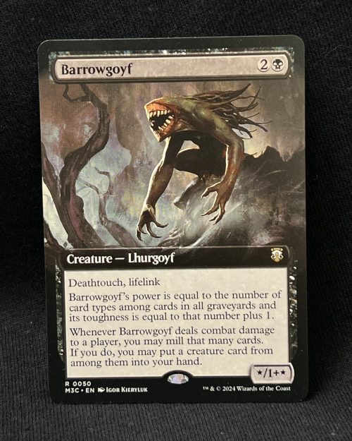 Barrowgoyf (Extended Art) - MTG Proxy Commander: Modern Horizons 3