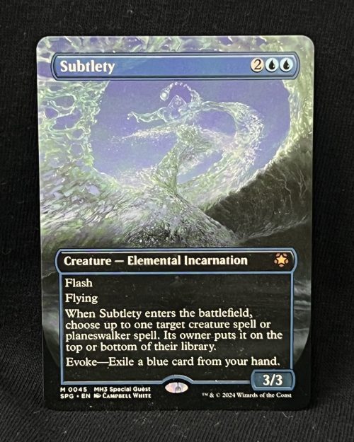 Subtlety (Borderless) - MTG Proxy Special Guests