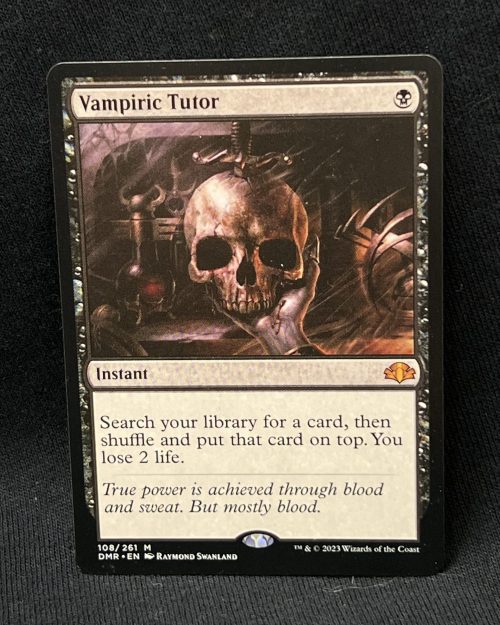 Vampiric Tutor - MTG Proxy Dominaria Remastered