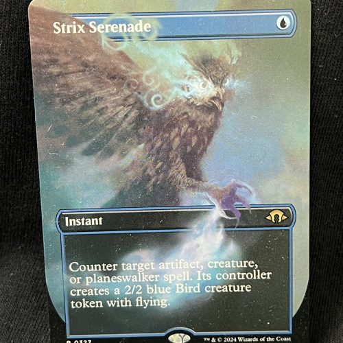Strix Serenade (Borderless) - MTG Proxy Modern Horizons 3